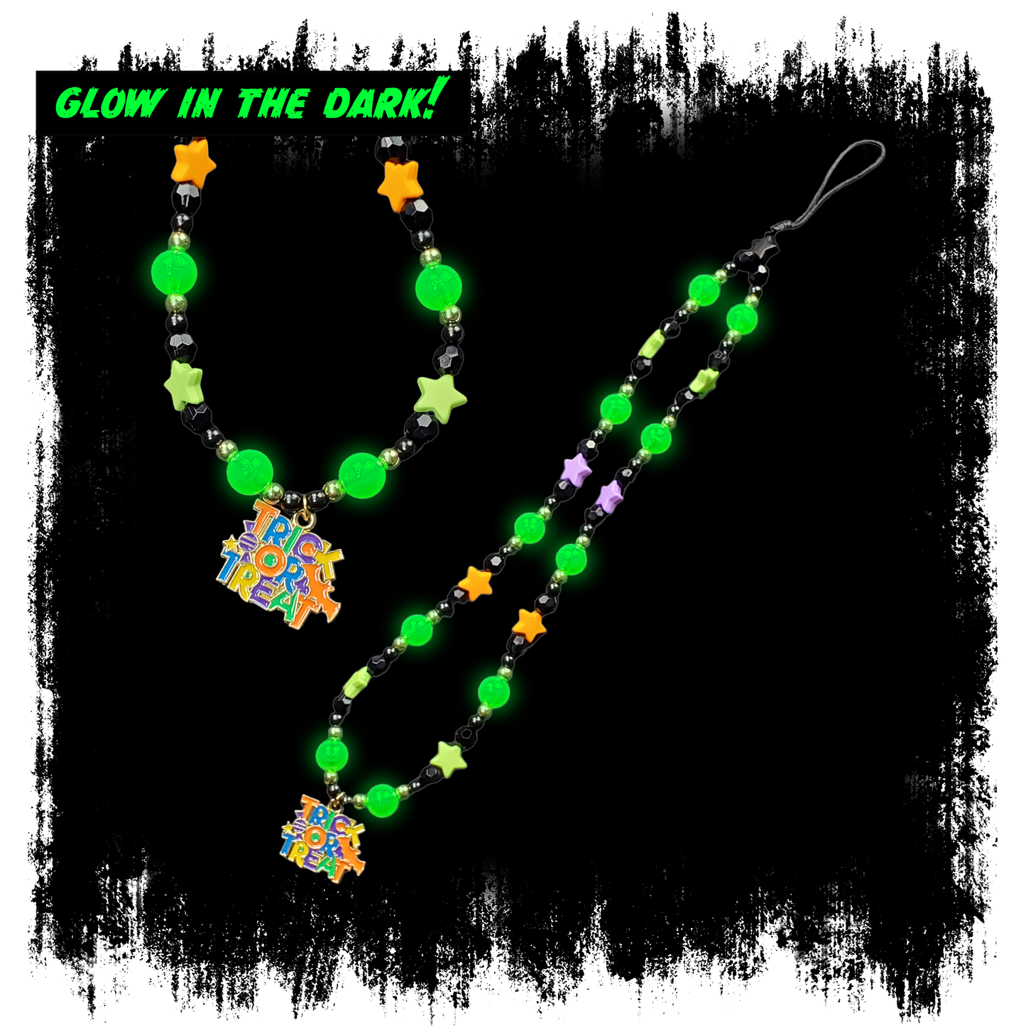 Halloween Night Phone Charm Strap