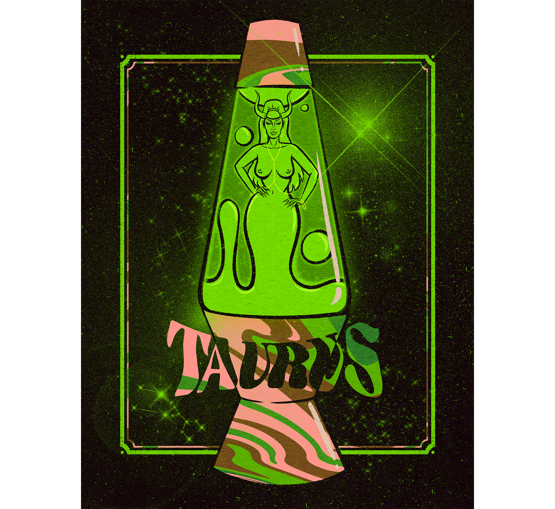 classy-creeps-taurus-art-print