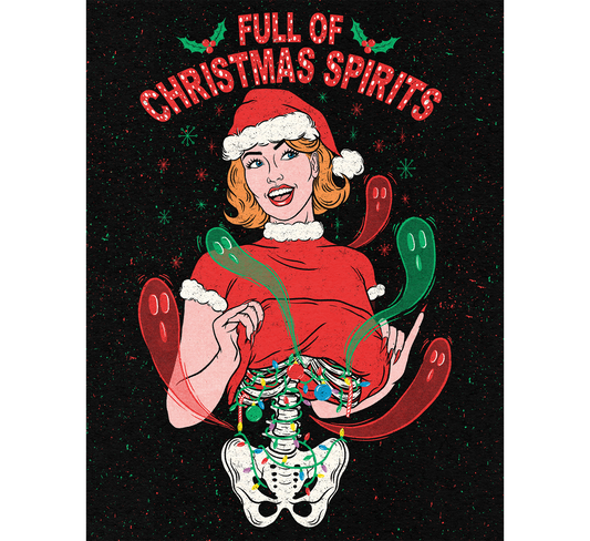 Christmas Spirits Art Print
