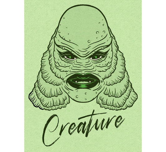 Creature Art Print