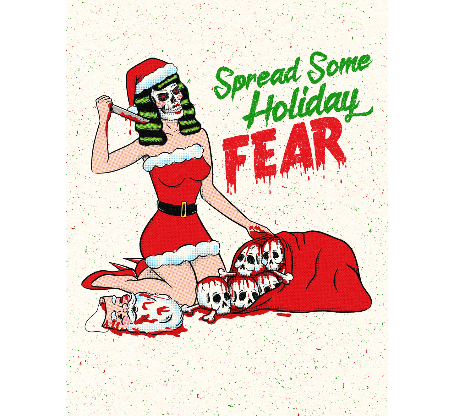 Holiday Fear Art Print