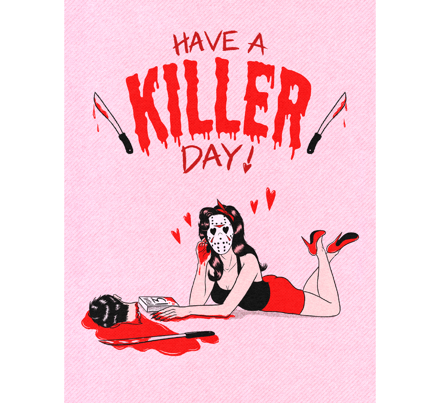 Killer Day Art Print