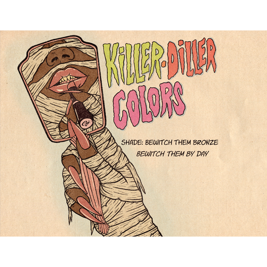 Killer-Diller Mummy Art Print