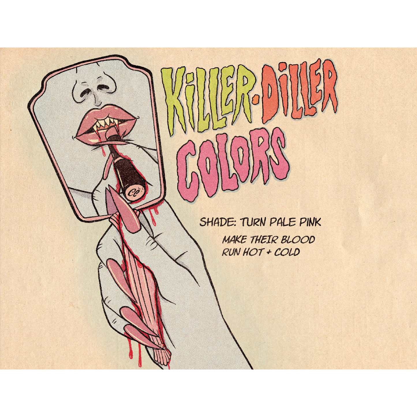 Killer-Diller Vamp Art Print