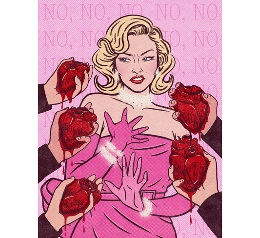 NO, NO, NO, NO, NO Art Print