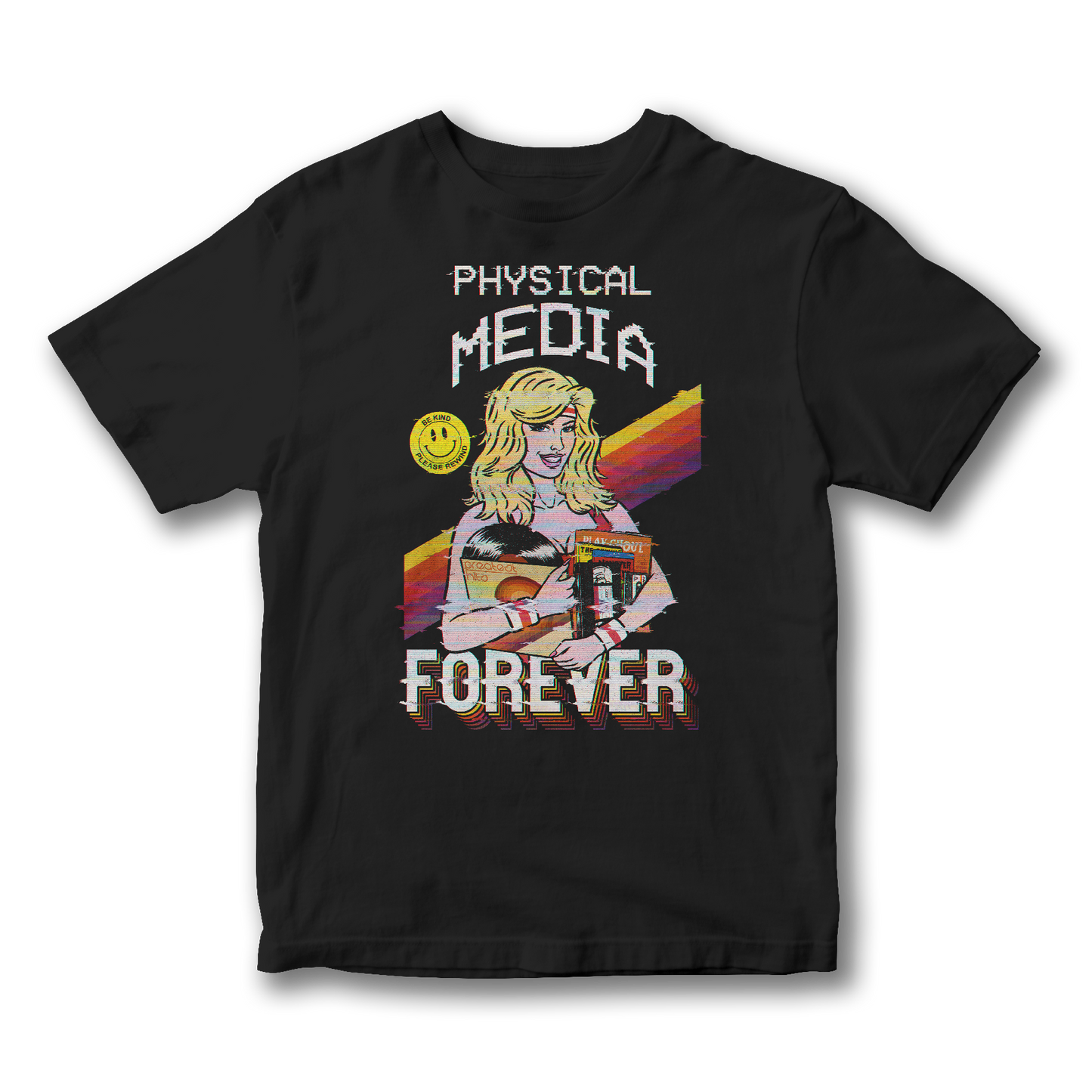 Physical Media Forever T-shirt (MTO)