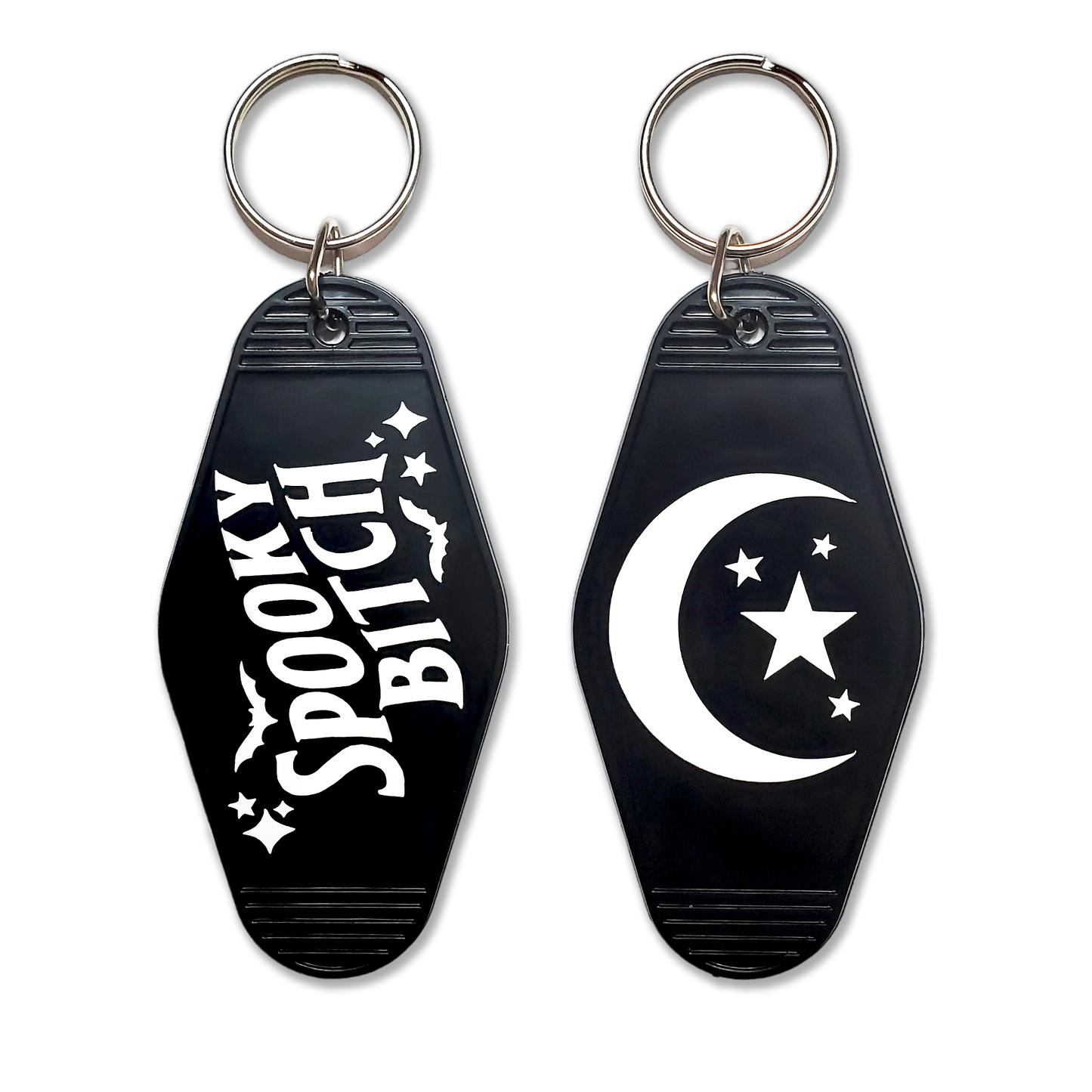 Spooky Bitch Glow In the Dark Keychain