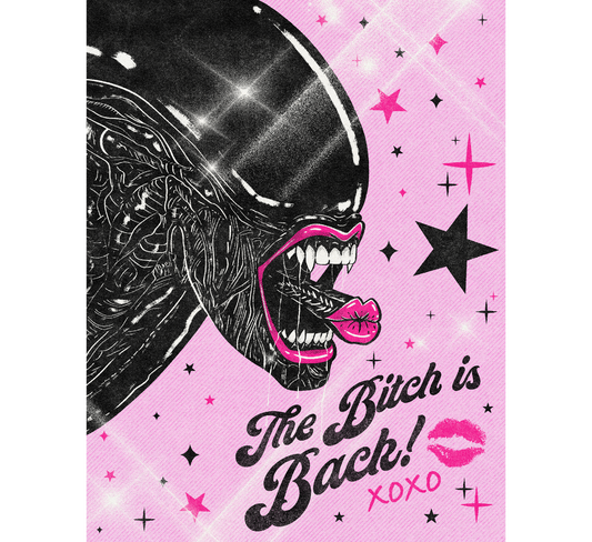 The Bitch is Back Art Print