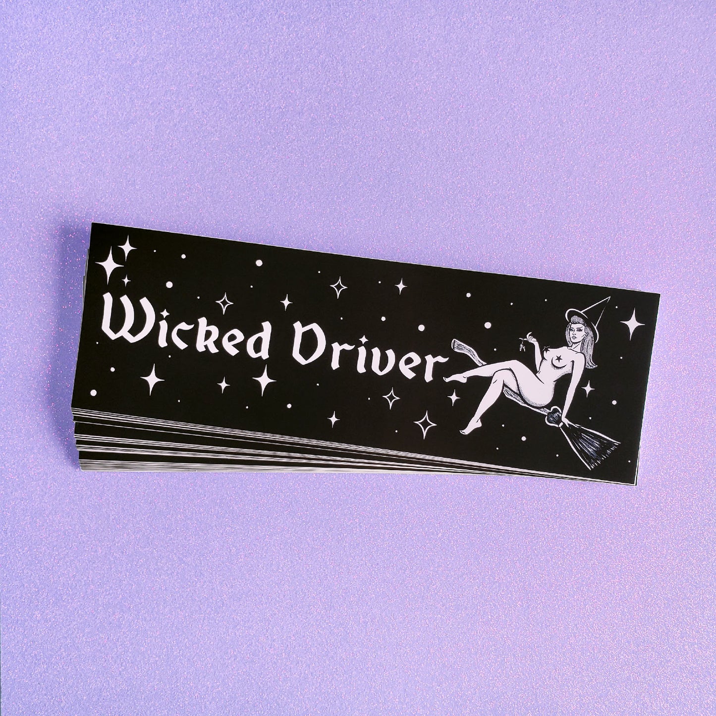 Wicked Driver Bumper Sticker