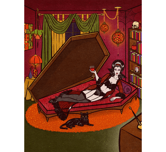    classy-creeps-cozy-coffin-art-print