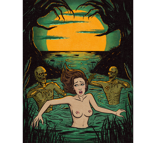    classy-creeps-flesh-eater-fever-art-print