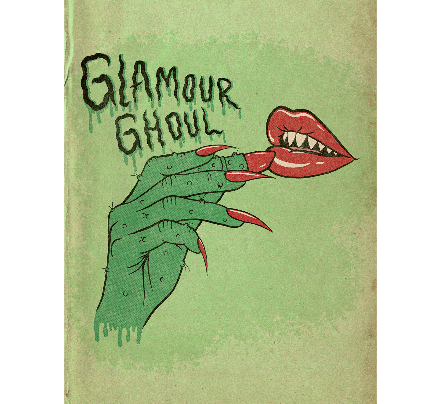     classy-creeps-glamour-ghoul-art-print