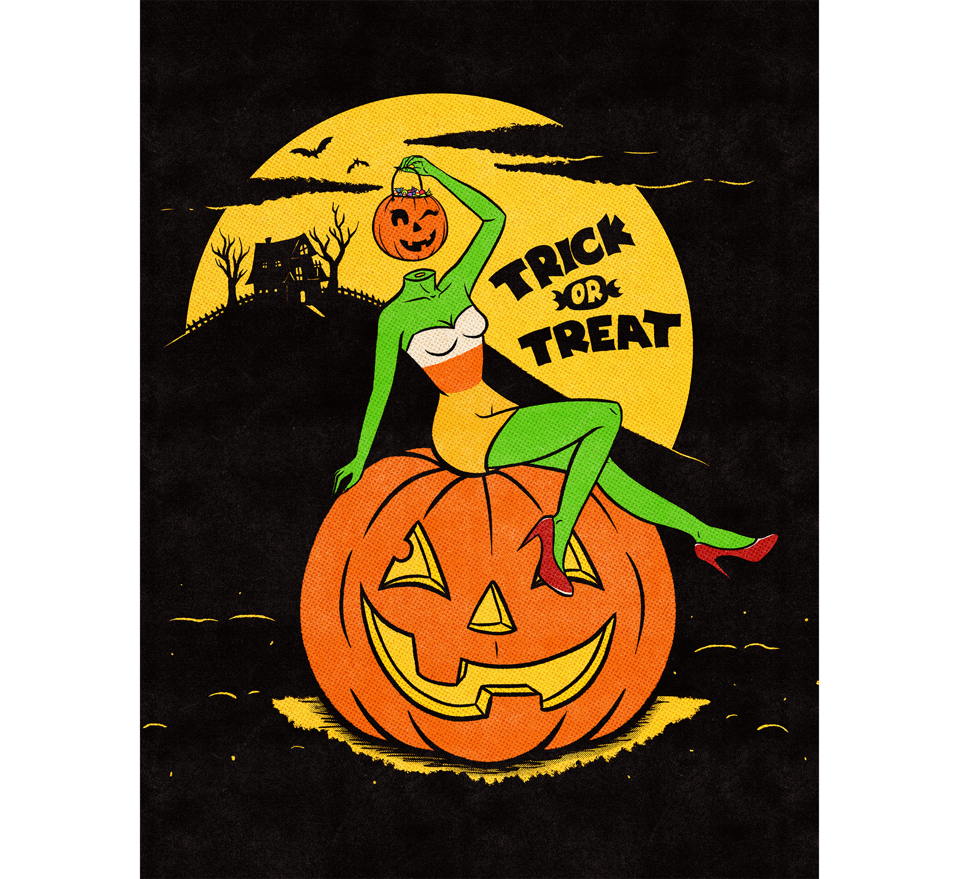     classy-creeps-trick-or-treat-art-print